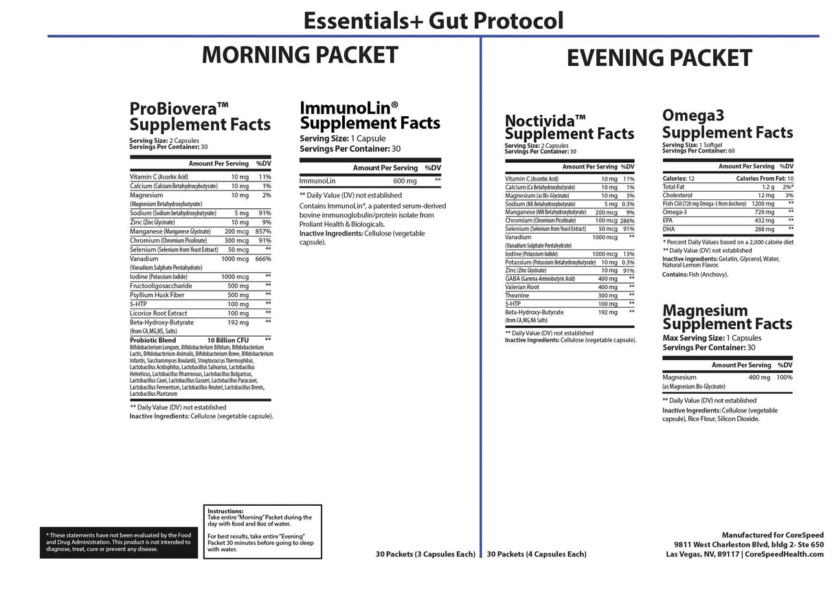 Essentials+ Gut Health Support