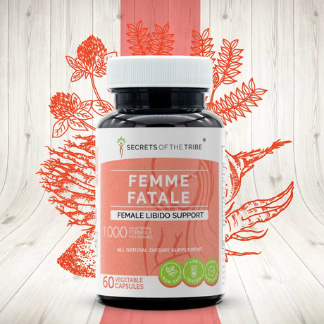Secrets of the Tribe Femme Fatale Capsules - Female Libido Support