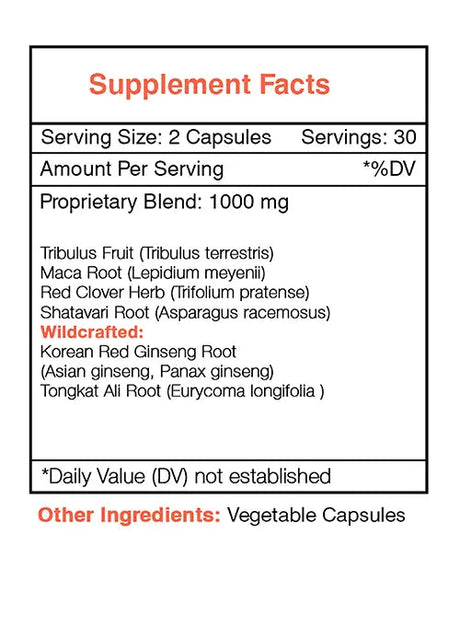 Secrets of the Tribe Femme Fatale Capsules - Female Libido Support