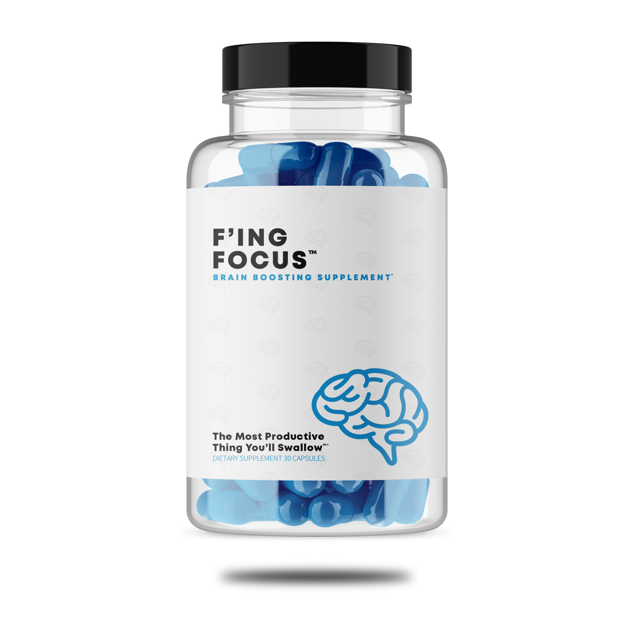 Focus - Best Supplement for Mental Clarity, Focusing & Productivity