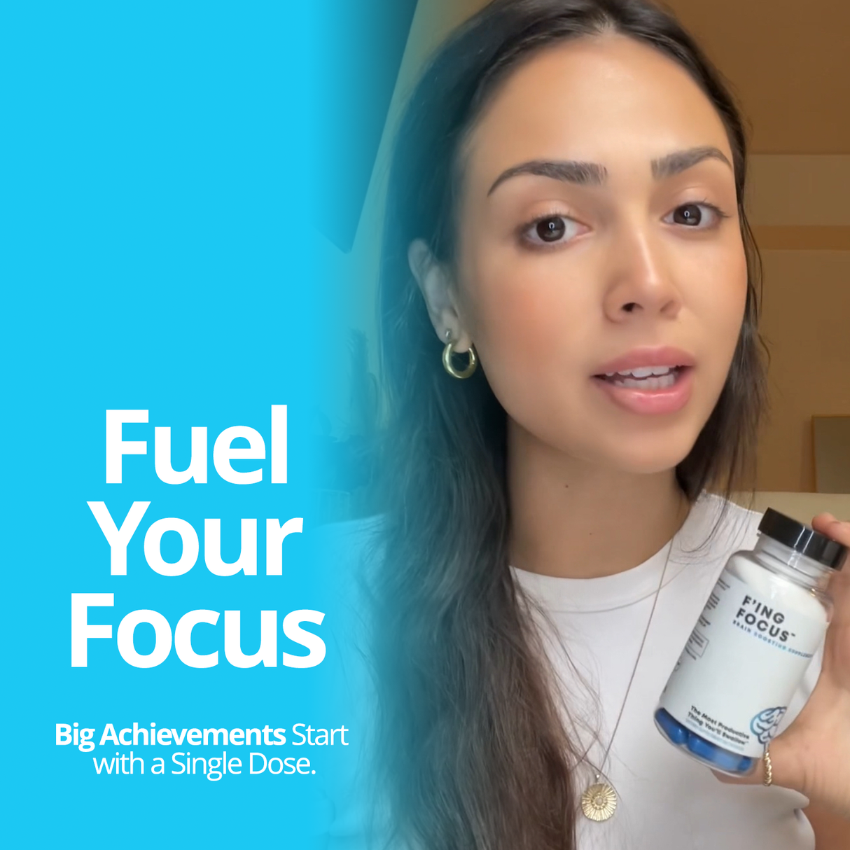 Focus - Best Supplement for Mental Clarity, Focusing & Productivity