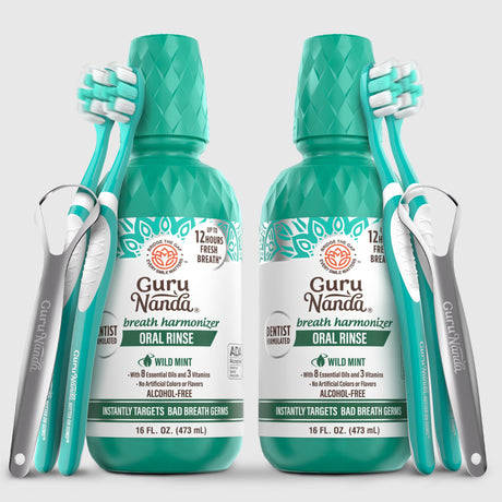 Fresh Breath Harmonizer Oral Rinse, Wild Mint