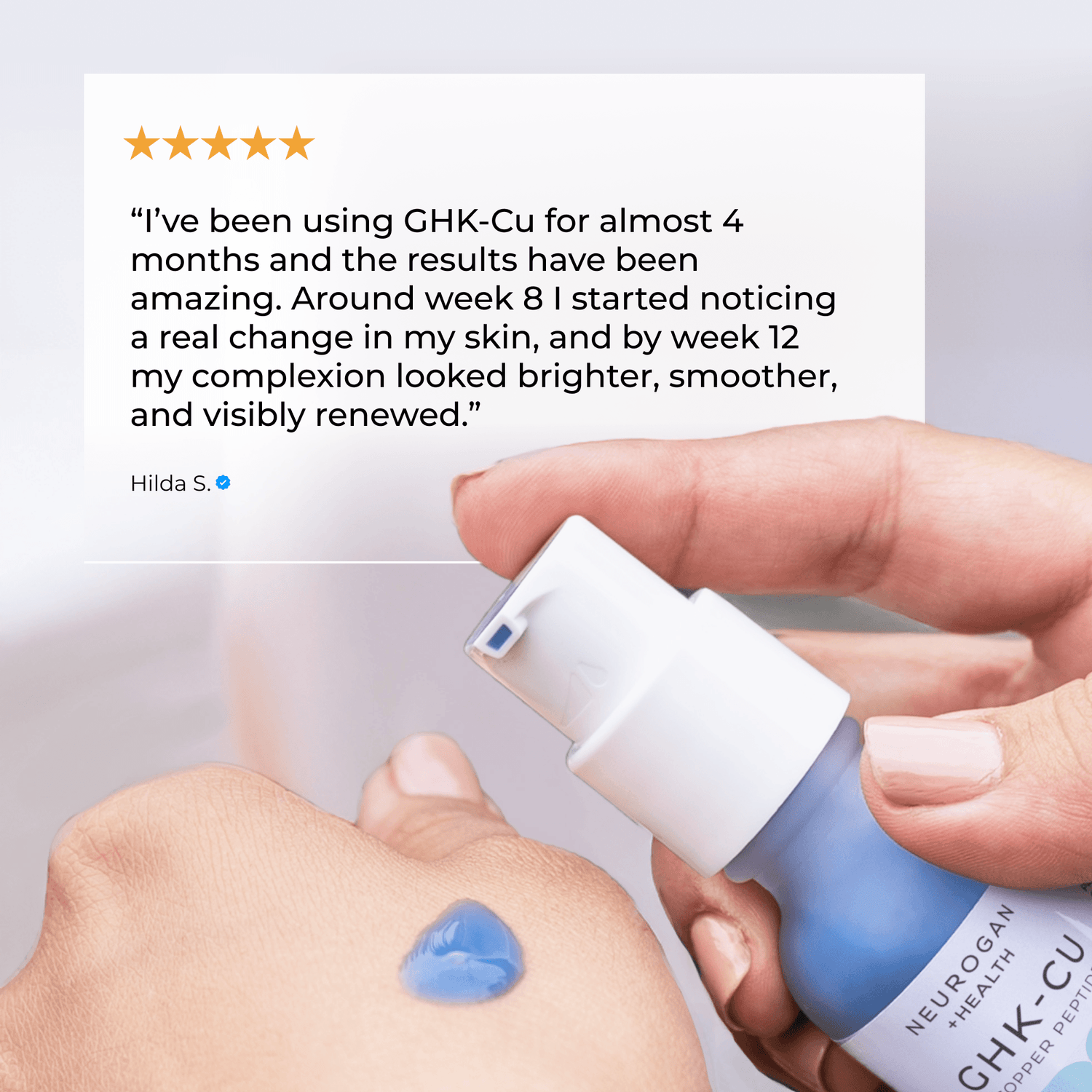 Neurogan Health, GHK-Cu Copper Peptide, Face Serum