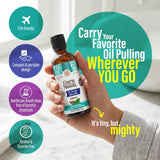 Cocomint Oil Pulling with 7 Essential Oils & Vitamins D3, E & K2
