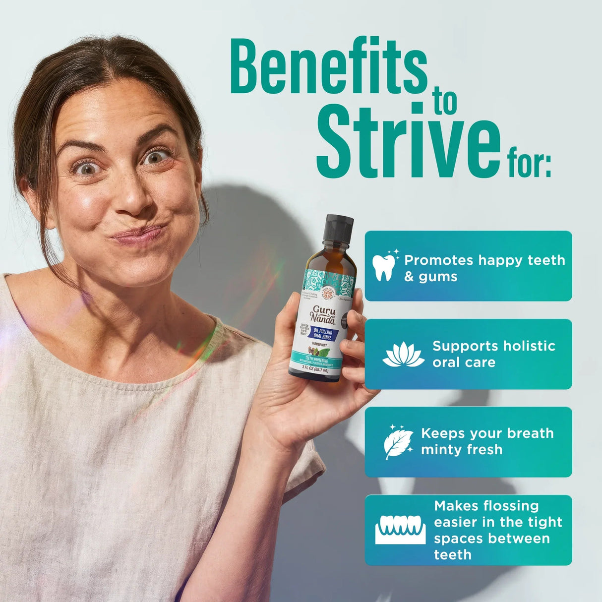 Cocomint Oil Pulling with 7 Essential Oils & Vitamins D3, E & K2