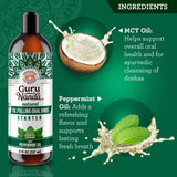 Coconut & Peppermint Oil Pulling, Starter Kit – 8 fl. oz.