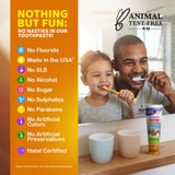 Kids Toothpaste with Xylitol & Hydroxyapatite, Strawberry Mango – 4.2 oz – 3 Pack