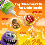 Kids Toothpaste with Xylitol & Hydroxyapatite, Strawberry Mango – 4.2 oz – 3 Pack
