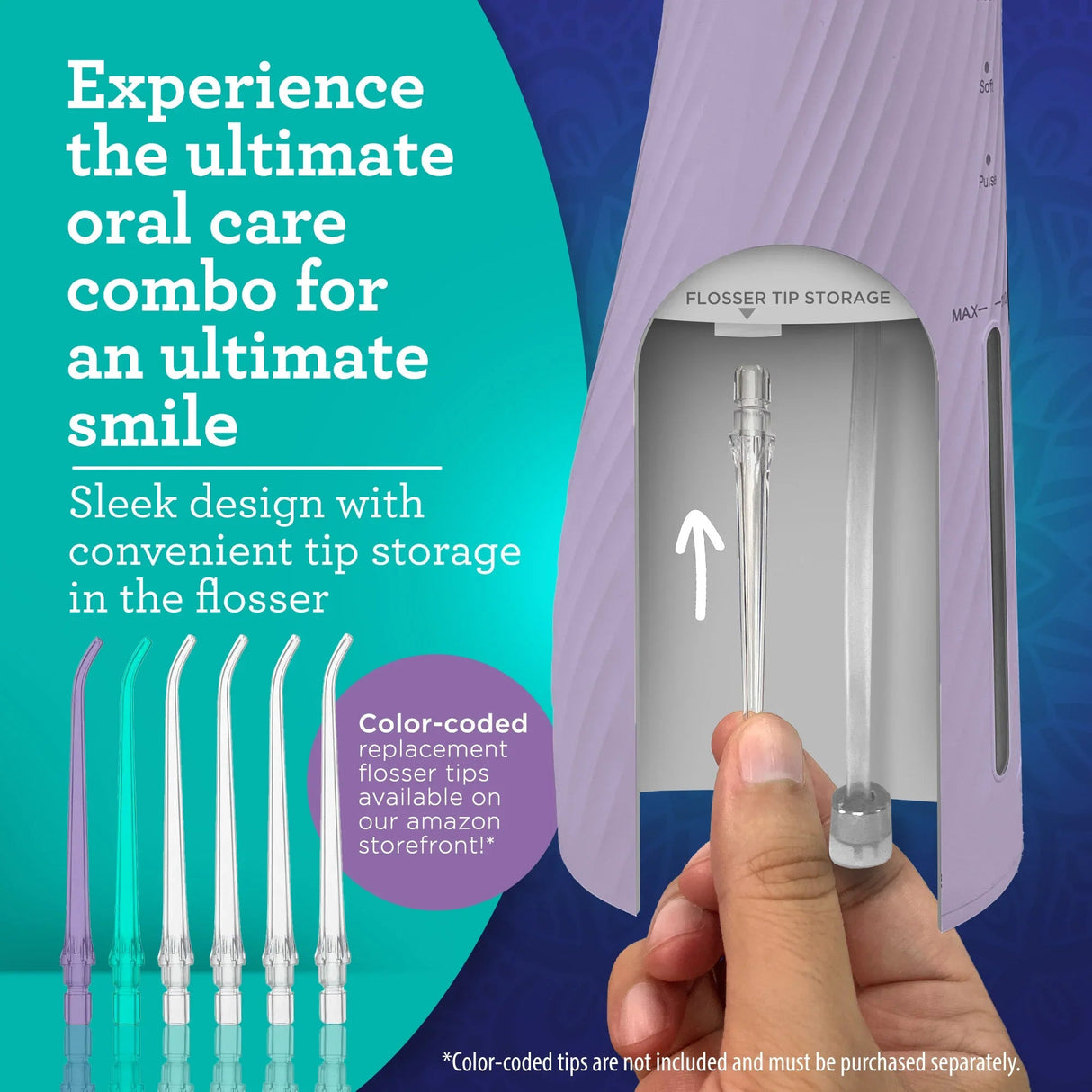 Lion & Lamb 2.0 Portable Sonic Toothbrush & Water Flosser