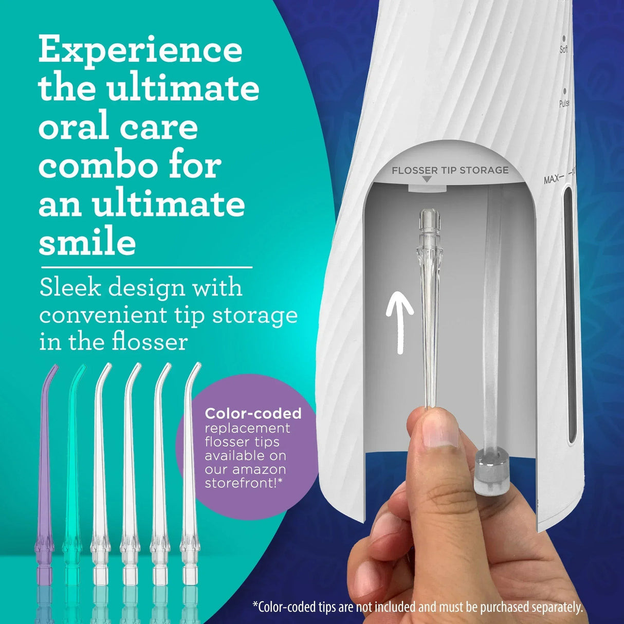 Lion & Lamb 2.0 Portable Sonic Toothbrush & Water Flosser
