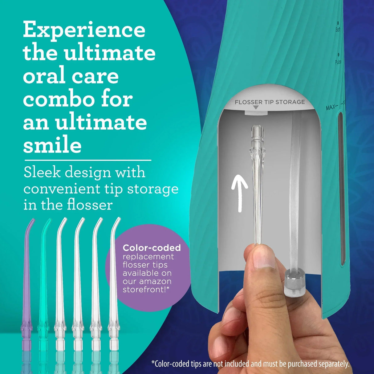 Lion & Lamb 2.0 Portable Sonic Toothbrush & Water Flosser