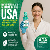 Fresh Breath Harmonizer Oral Rinse, Wild Mint