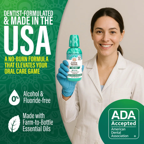 Fresh Breath Harmonizer Oral Rinse, Wild Mint
