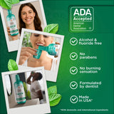 Fresh Breath Harmonizer Oral Rinse, Wild Mint
