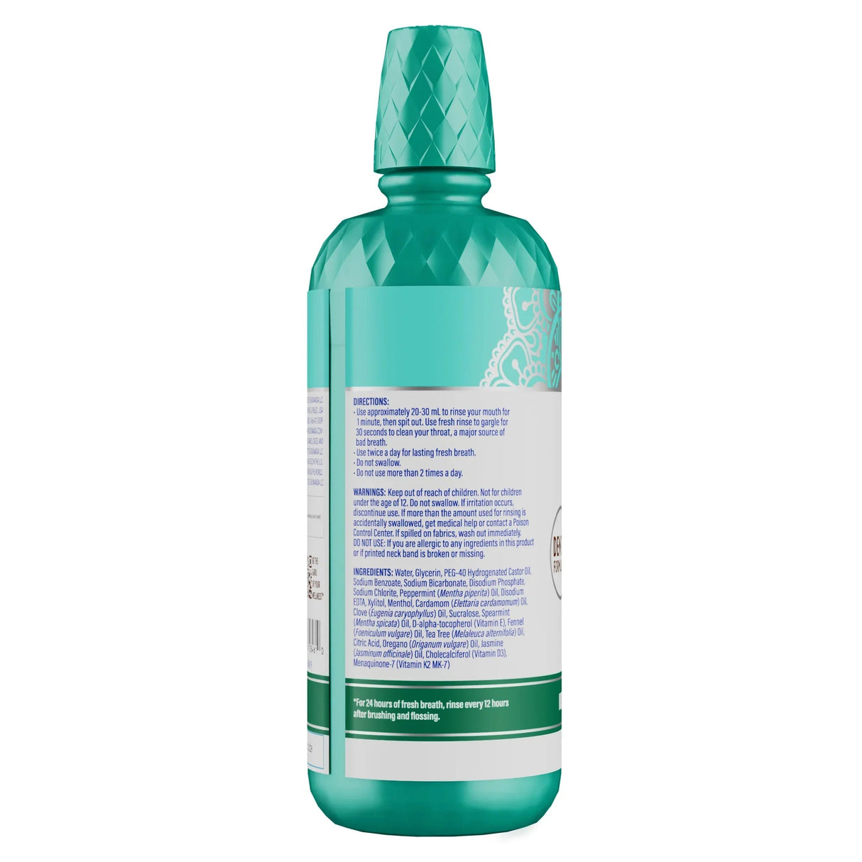 Fresh Breath Harmonizer Oral Rinse, Wild Mint