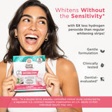 Sensitive Whitening Strips – 16 Day Treatment