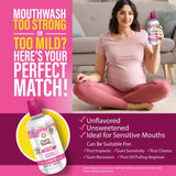 Unflavored & Unsweetened Fresh Breath Oral Rinse – 1L