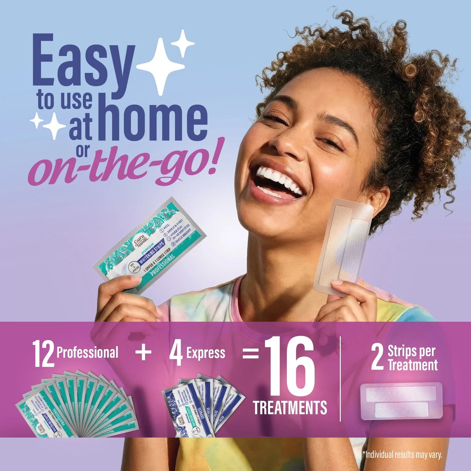 Whitening Strips – 16 Day Treatment