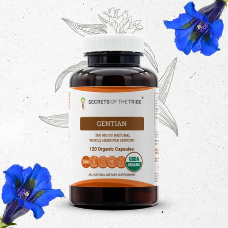 Secrets of the Tribe Gentian Capsules