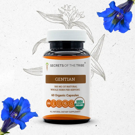Secrets of the Tribe Gentian Capsules