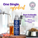 HOLI Icelandic Salmon Oil for Dogs | Extra Virgin