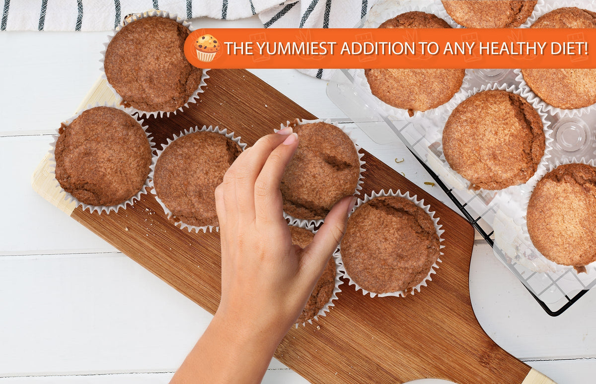 Carbolicious Carbolicious Homestyle Lemon Muffin Low-Carb Sugar-Free - 6 Pack - Only 2g Carbs per Muffin
