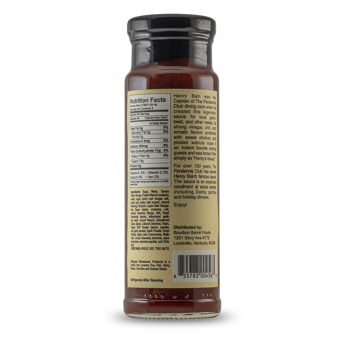 Pendennis Club The Original Henry Bain’s Sauce