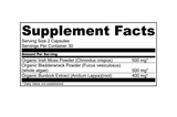 Organic Sea Moss, Bladderwrack & Burdock Root Capsules — 60 Vegetable Capsules