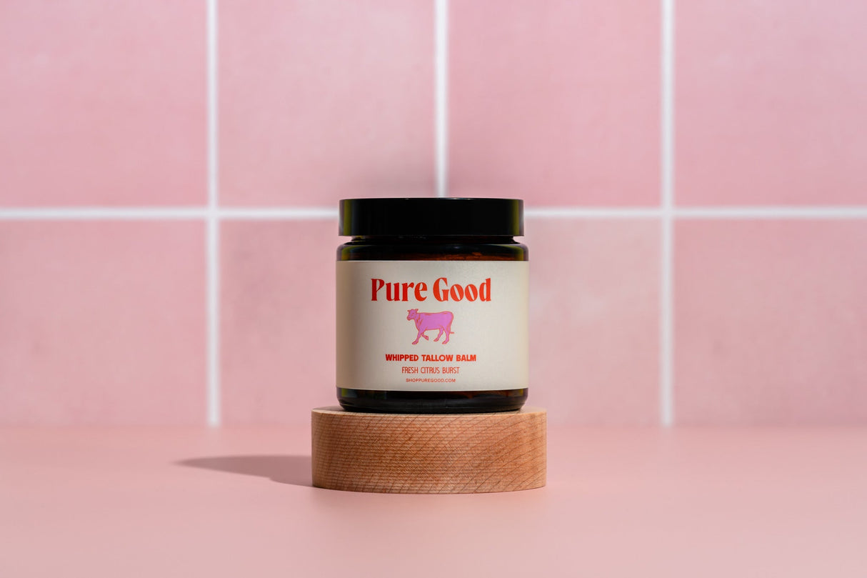 Fresh Citrus Burst Tallow Balm - Hydration and Vitamin C