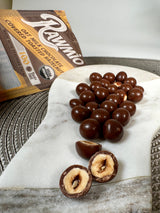 Oat Milk Chocolate Covered Toasted Hazelnuts
