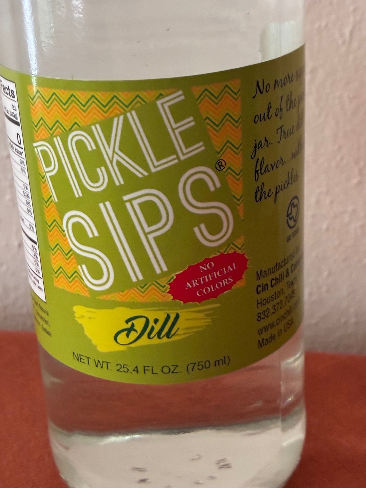 Cinderosa Ranch Pickle Sips® – Dill 25.4 fl oz (750 ml)