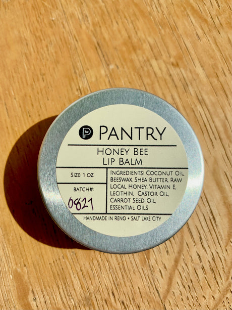 Pantry Products Honey Bee Lip Balm, 1 oz tin