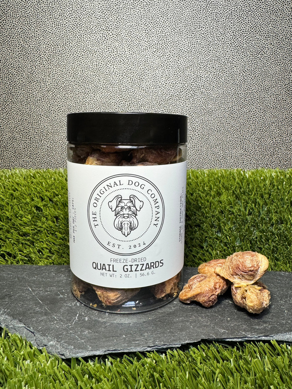 Freeze-Dried Quail Gizzards