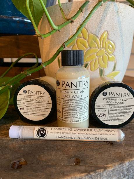 Pantry Products Fresh + Clear Face Wash | Honey + Jojoba Facial Cleanser