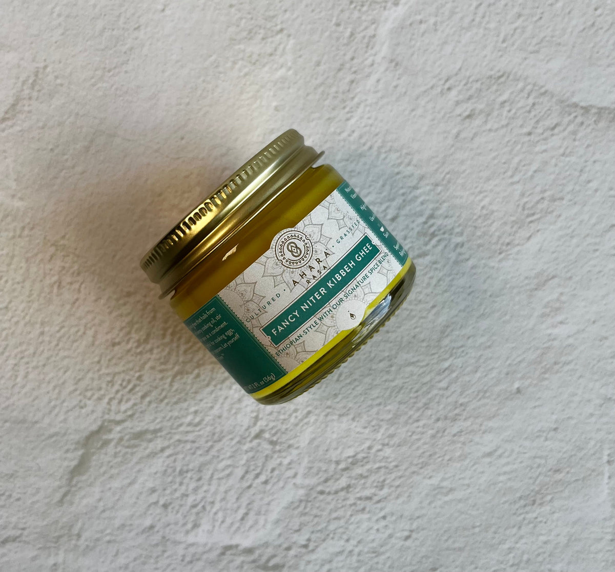Ahara Rasa Grass-Fed Fancy Niter Kibeh Ghee | Ahara Rasa
