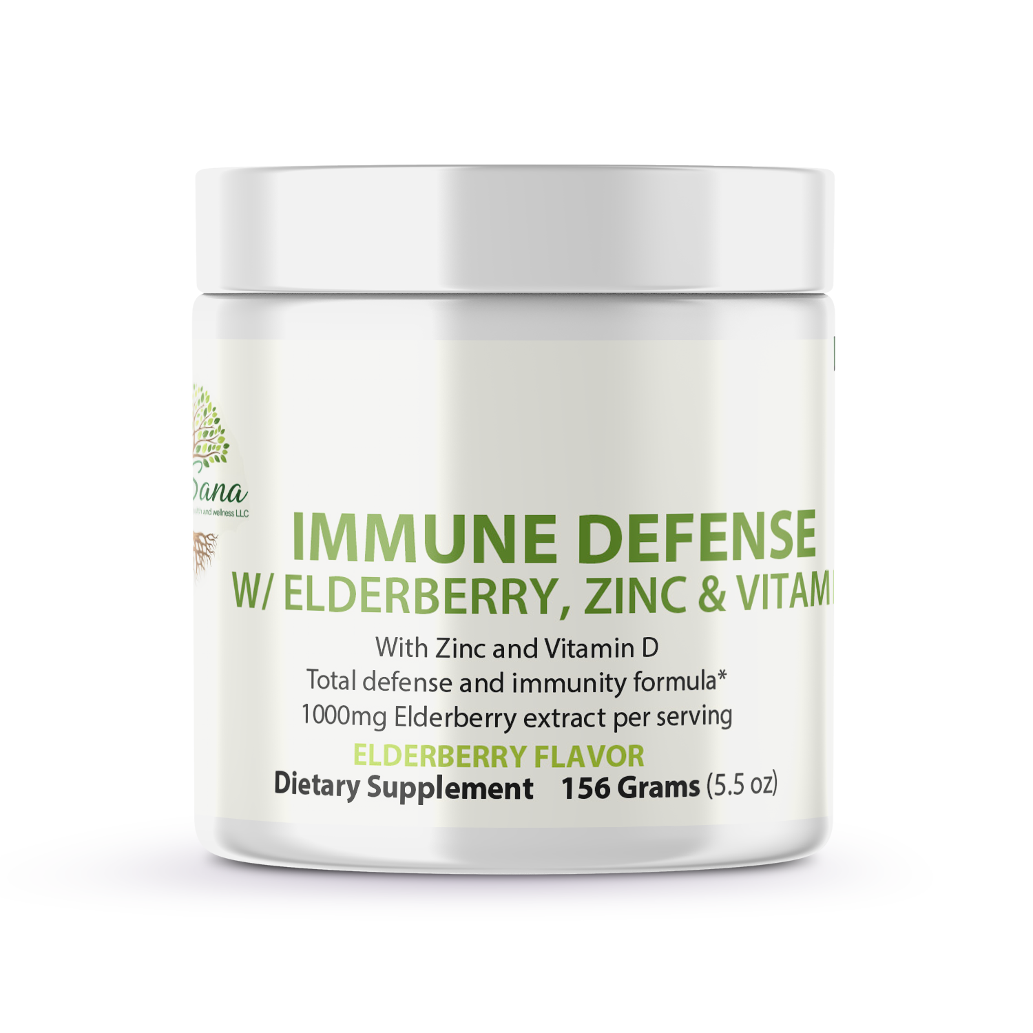 Immune Defense  with Elderberry Zinc  and Vitamin C