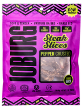 Pepper Crusted Steak Slices