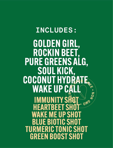Cold Pressed Juice + Shots