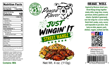 Just Wingin' It  Street Wangz