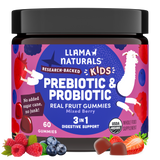 Family Gut Support Bundle – Kids + Adult Pre & Probiotic Gummies – Mixed Berry