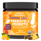 Kids Prebiotic & Probiotic Gummies, Peach Mango (120 ct)