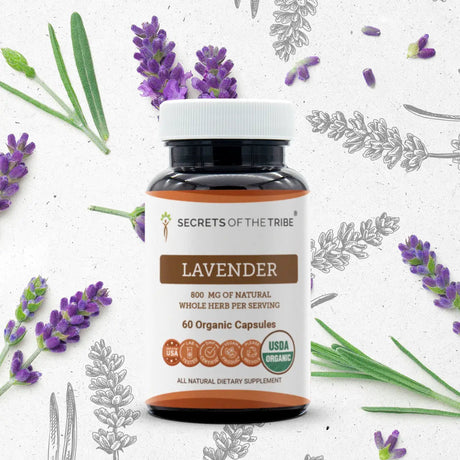 Secrets of the Tribe Lavender Capsules