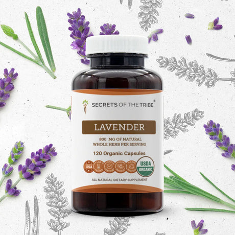 Secrets of the Tribe Lavender Capsules