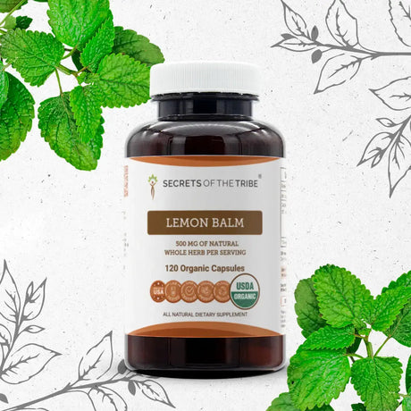Secrets of the Tribe Lemon Balm Capsules