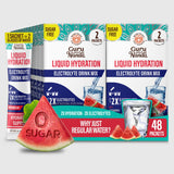 Liquid Hydration Electrolyte Drink Mix, Watermelon - 48 Count