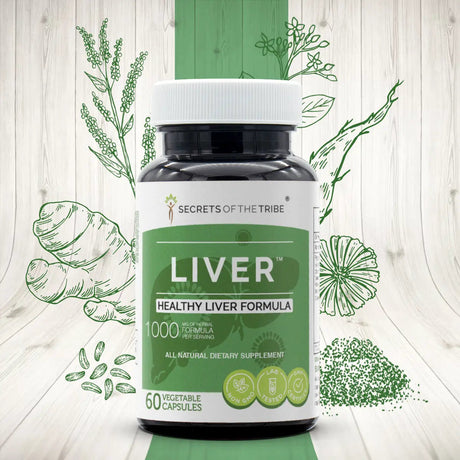 Secrets of the Tribe Liver Capsules - Healthy Liver Formula