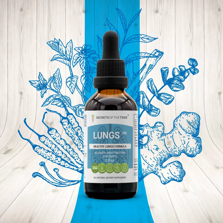 Secrets of the Tribe Lungs - Healthy Lungs Formula