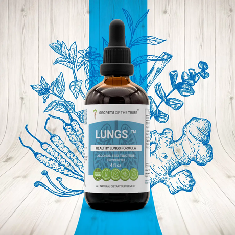 Secrets of the Tribe Lungs - Healthy Lungs Formula