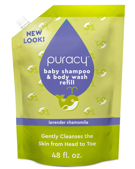 Puracy Baby Shampoo & Body Wash (Tear-Free)