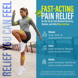 Menthol with Magnesium Spray for Pain Relief  - Pack of 3
